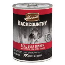 Merrick Backcountry Real Beef Dinner Dog Food Canned
