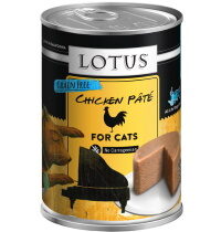 Lotus Grain Free Chicken Pate All Life Stages Cat Food Canned